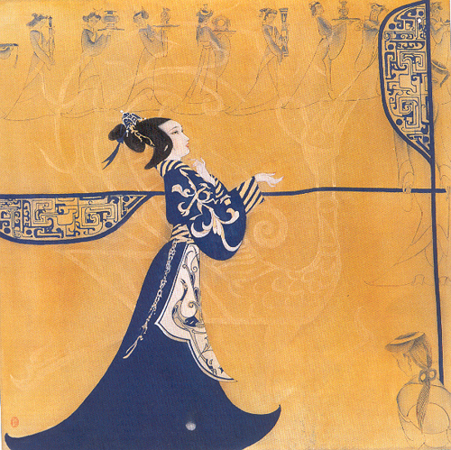 Xi Ling Shi - Impératrice chinoise qui serait à l'origine de la création de la soie
