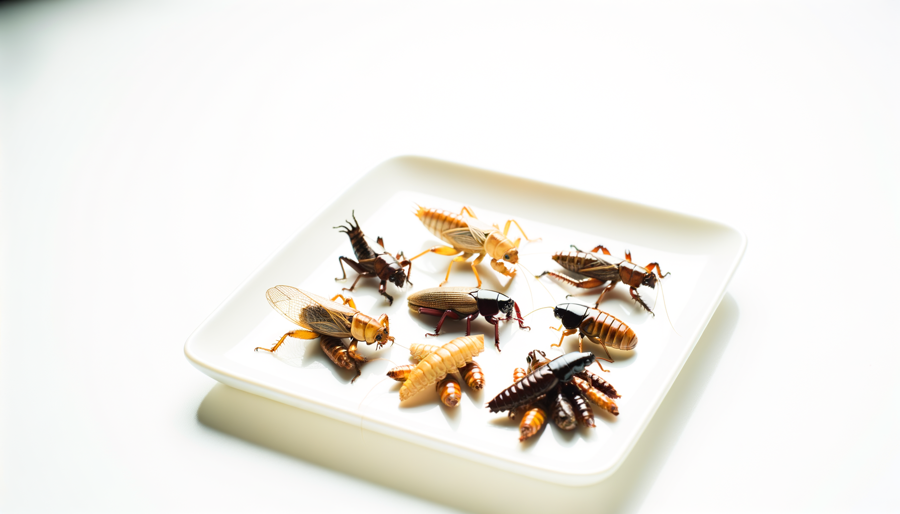 Mélanges découverte d'insectes : votre plateau dégustation